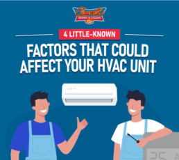 4 Little Known Factors that could affect your HVAC Unit