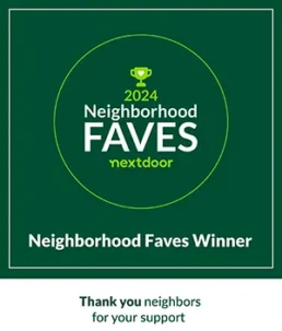 neighborhood favorite on NextDoor Award